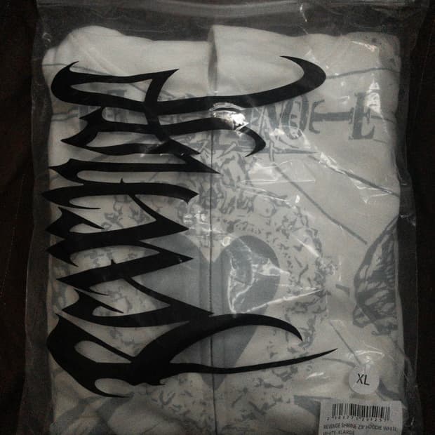 [유일매물] 데스노트 리벤지 후드집업 화이트 XL 지젤