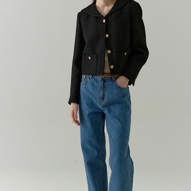 오스트카카 세일러 트위드 자켓