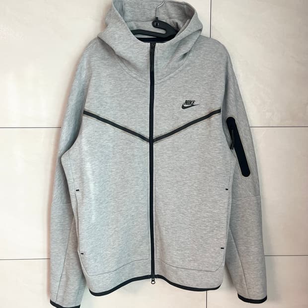 나이키 테크팩 후드집업 그레이 [XL]