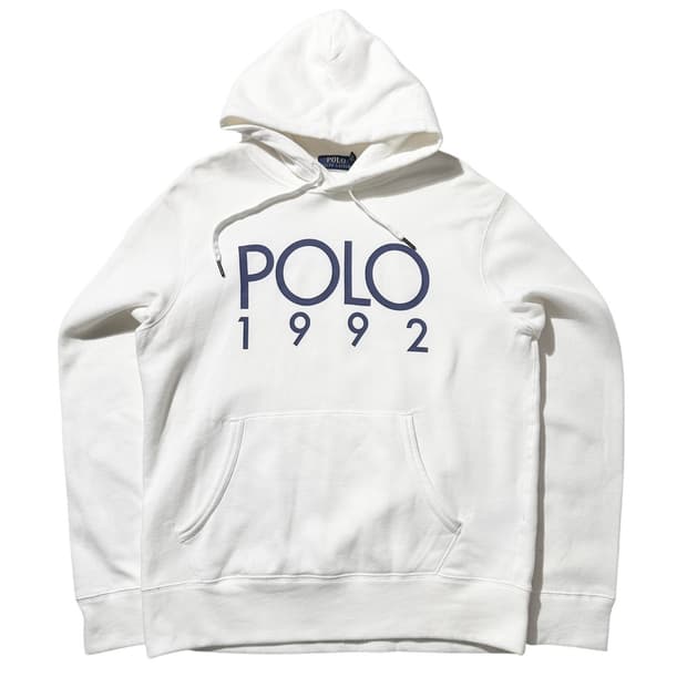 폴로 랄프로렌 로고 스펠아웃 후드