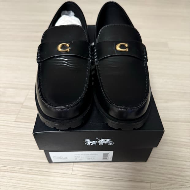 Coach 코치 조셀린 블랙 로퍼 새상품