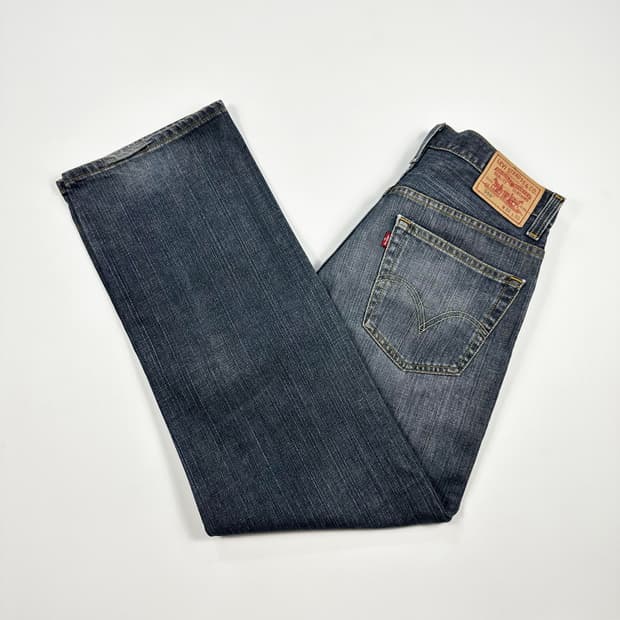 32 리바이스 559 와이드 스트레이트 워싱 데님팬츠