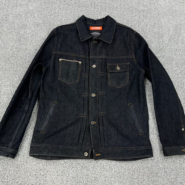 프리즘웍스 x KALSON 셀비지 데님자켓
