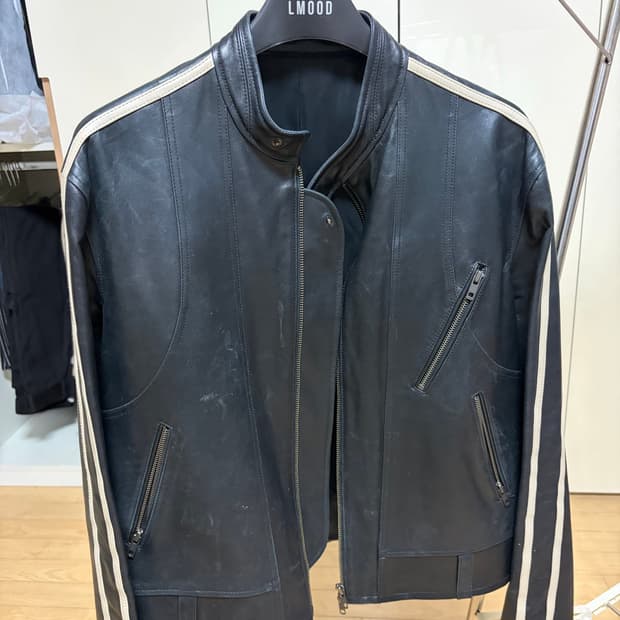 트랙 램스킨 라이더 자켓