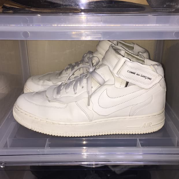 [280] 꼼데가르송 옴므 플러스 나이키 에어포스1 화이트