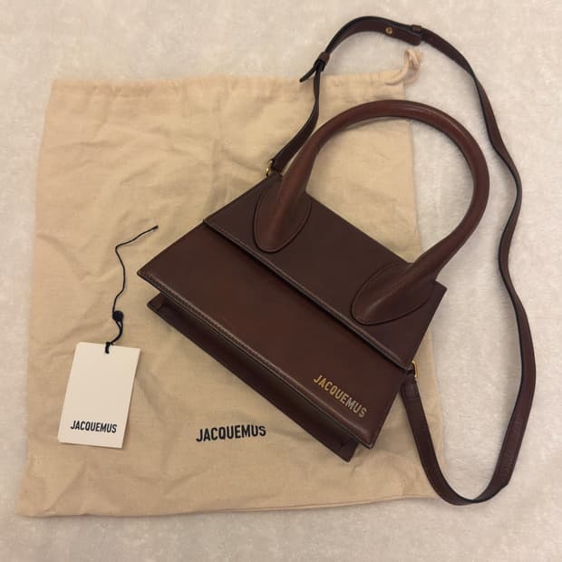 자크뮈스 르 그랜드 치키토 라지백 다크브라운