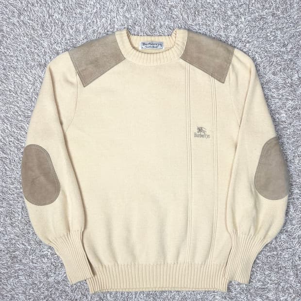 버버리 코만도 울 니트