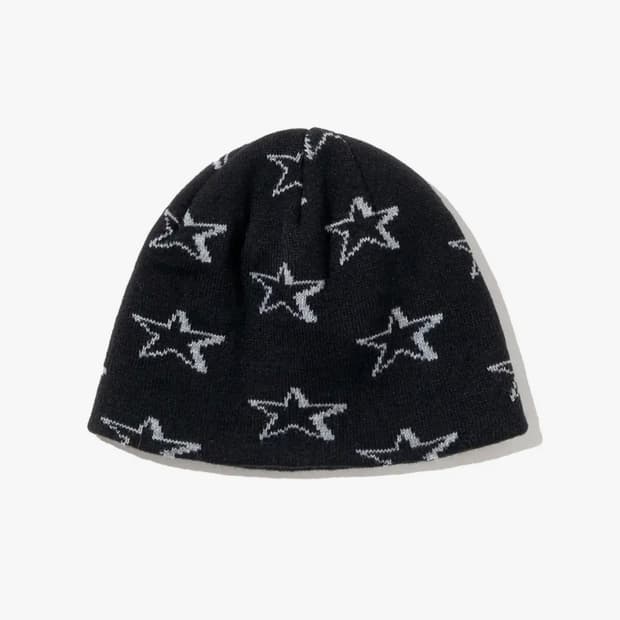 Teket Shooting Star Beanie Black