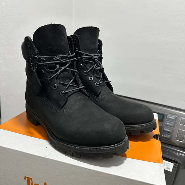 [280] 팀버랜드 6인치 프리미엄 부츠 블랙