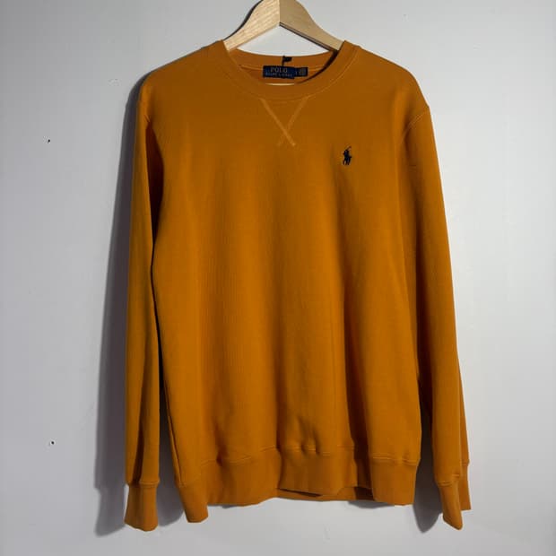 폴로 랄프로렌 머스타드 맨투맨 (무료배송)