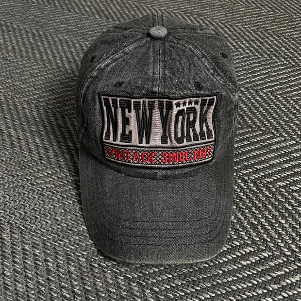 페랑 NEWYORK 빅로고 뉴스보이 볼캡o 4848