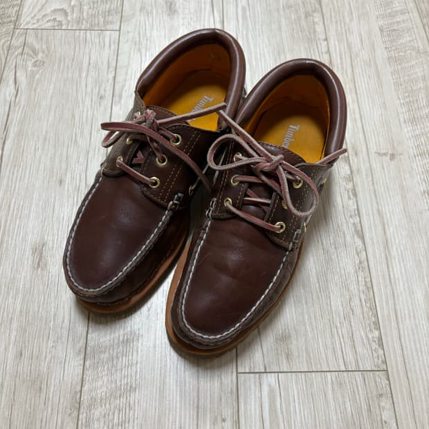 팀버랜드 3아이 보트슈즈 브라운 260