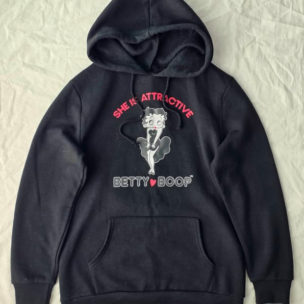 BETTY BOOP 베티붑 기모 후드