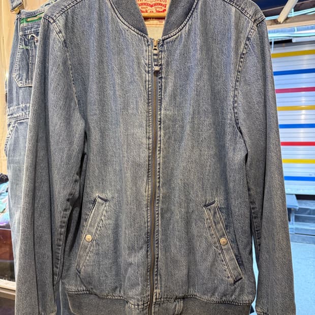 리바이스 데님 블루종 자켓