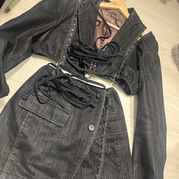 더미스테리어스호텔 커스텀셋업정장 빈티지셋업