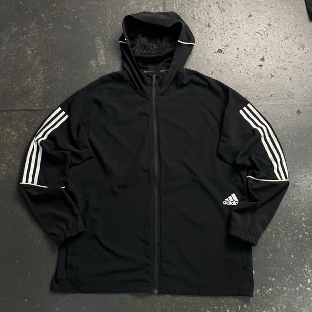 105 아디다스 트레이닝 삼선 바람막이