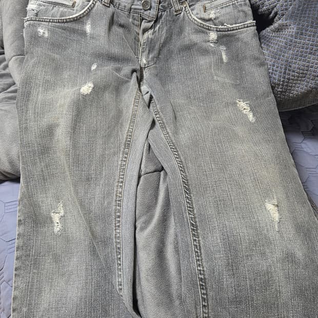 돌체앤가바나 그런지 디스트로이드 데님