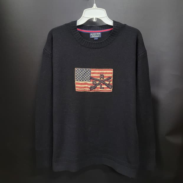 POLO JEANS 랄프로렌 성조기 성조기 울니트