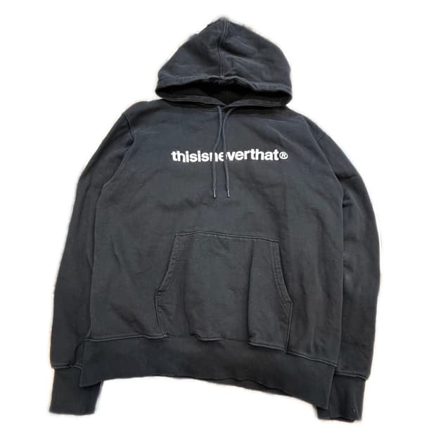 🖤디스이즈네버댓 빅로고 블랙 후드티🖤
