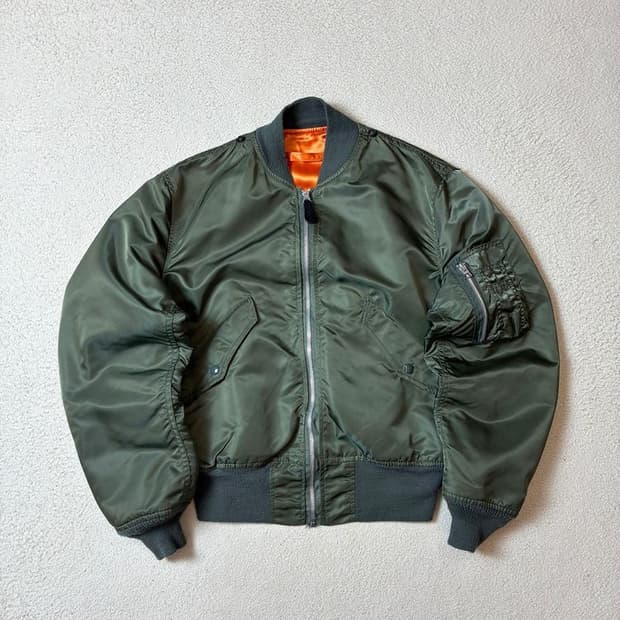 알파인더스트리 90's L-2B 블루종 자켓 PN7963