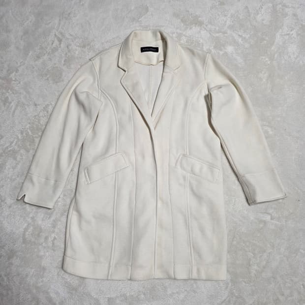 (55)마리엘리로사티 아이보리 코튼 자켓