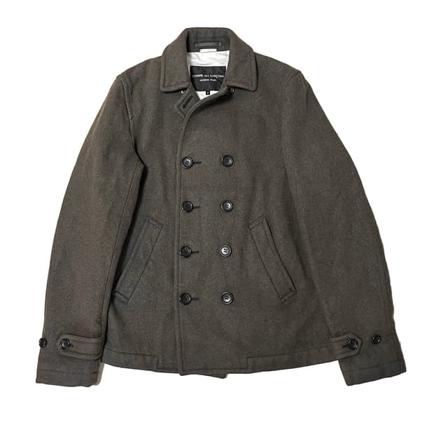 꼼데가르송 옴므 플러스 2011 pea coat
