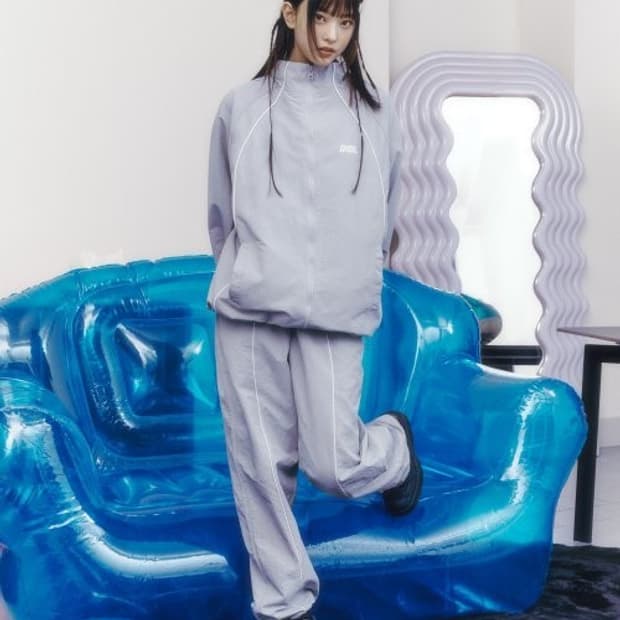 오아이오아이 팬츠 VERTICAL PIPING PANT