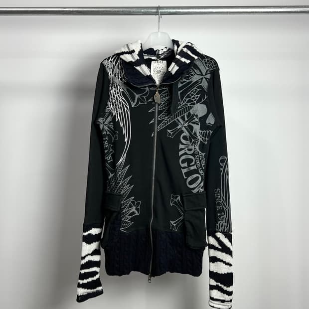 GLITZ 펑키 후드 집업