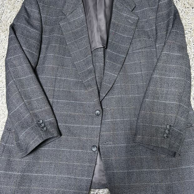 울 체크 블레이저 사이즈 105~110