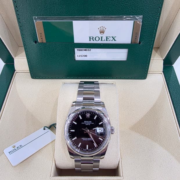 롤렉스 115200 스틸 시계 정품