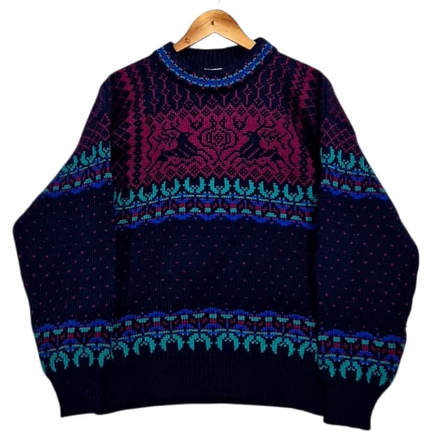 노르웨이 노르딕 니트