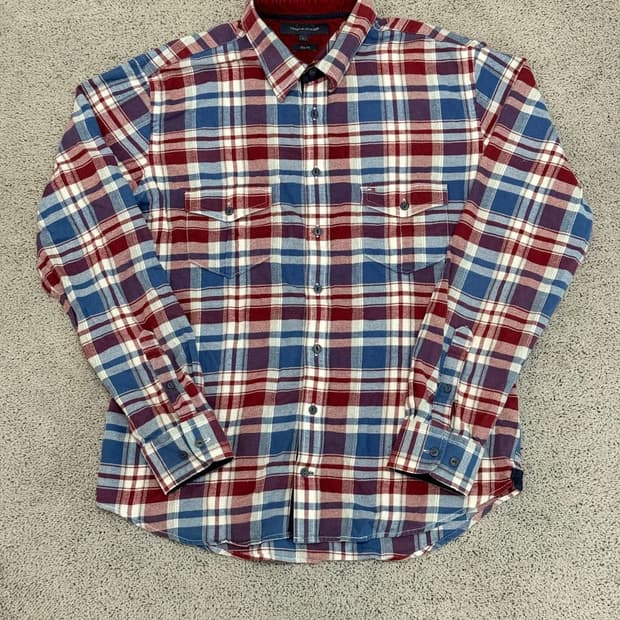 (L) 타미힐피거 포켓 체크 남방