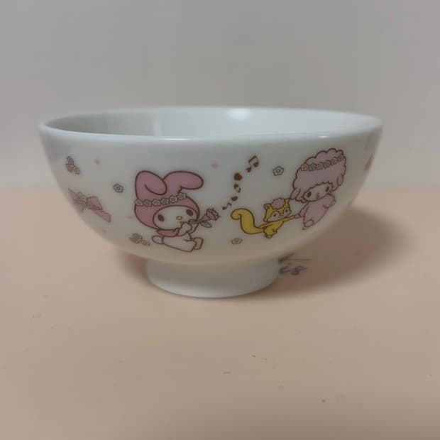마이멜로디 일본 밥그릇