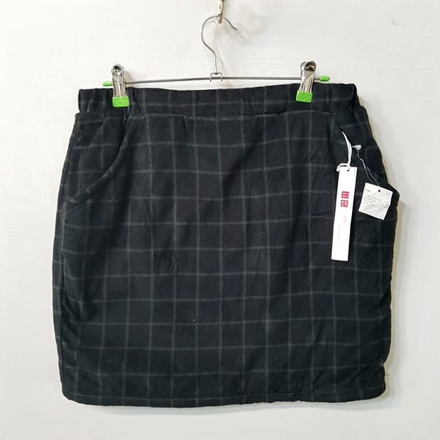 새상품] 유니클로 ViVi 양면 후리스 밴딩 스커트