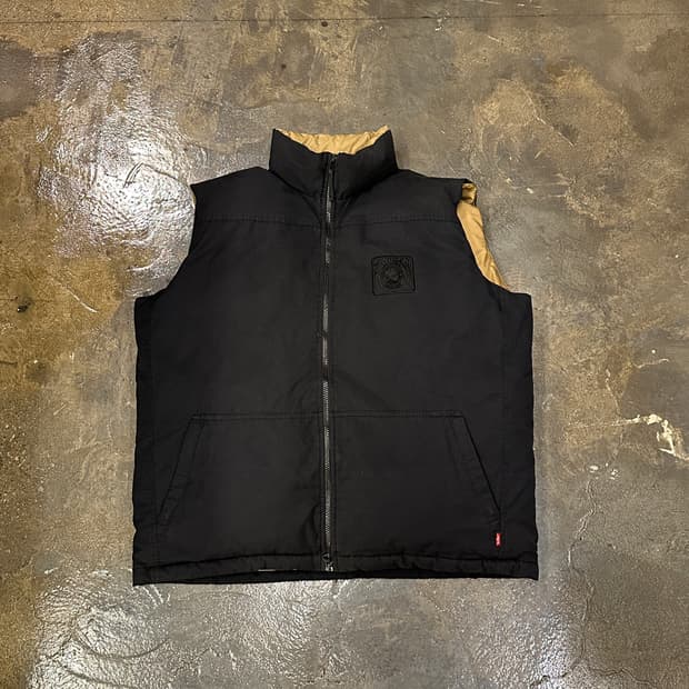 리바이스 패딩조끼 XL