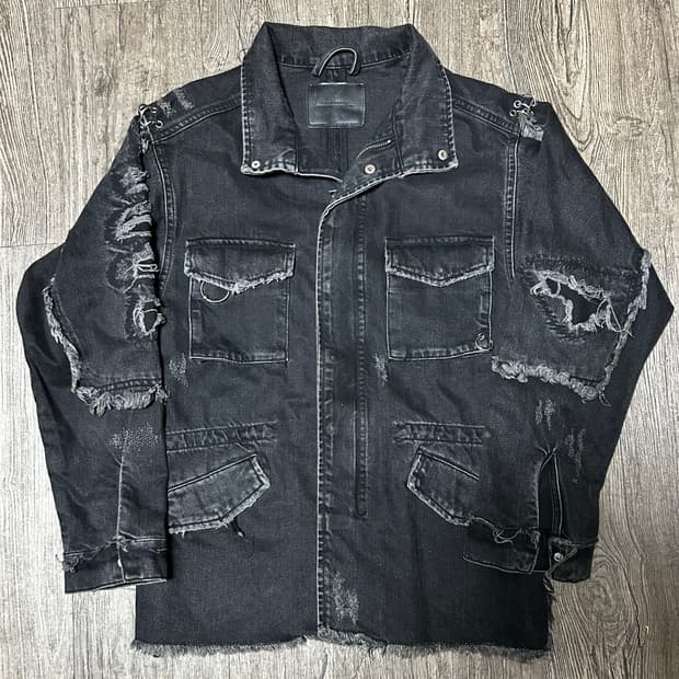 자라 워먼 데님 그런지 자켓 (M)