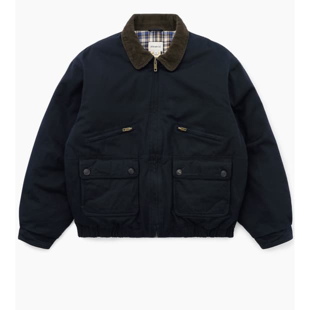 카키스 harbor down jacket navy L