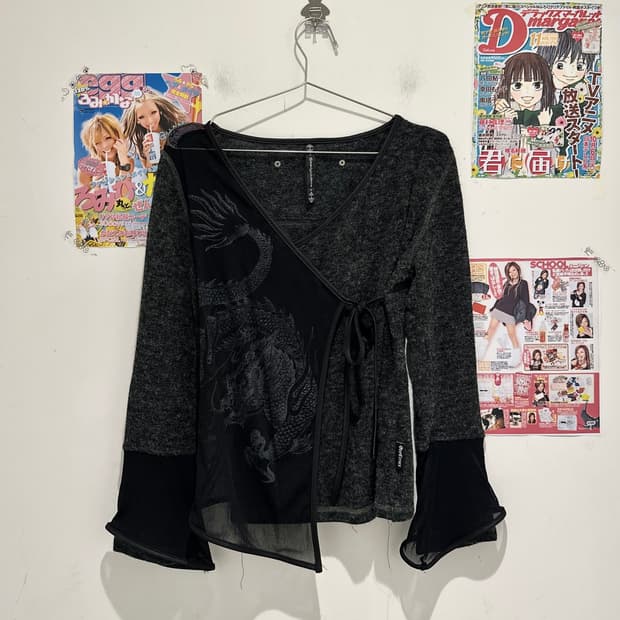 Ozz Croce Black Oriental Long Sleeve 