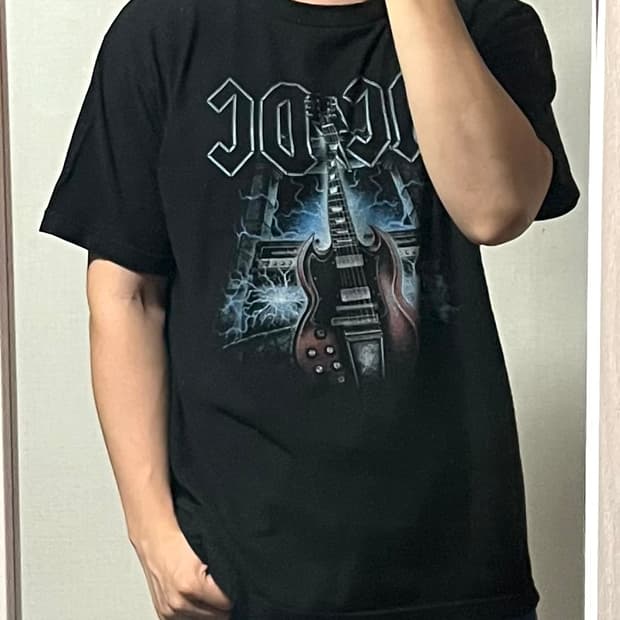 ACDC 밴드 반팔티