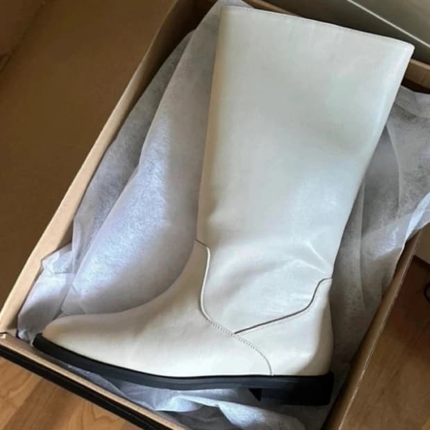 수제 하프 부츠 새상품