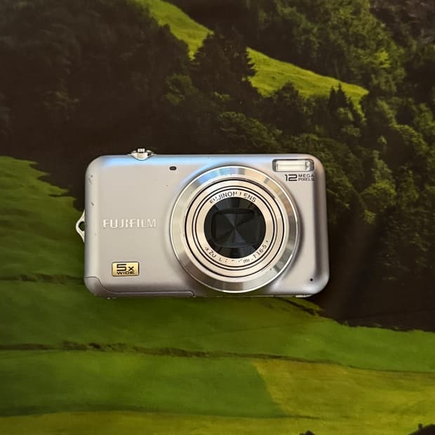 후지필름 파인픽스 fujifilm pinefix jx200 실버 디카