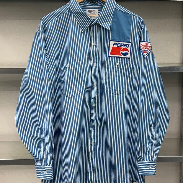 (2XL~3XL)90'S PEPSI USA 셔츠-M2425