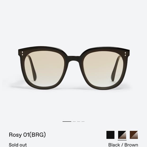 젠틀몬스터 Rosy 01(BRG) 선글라스