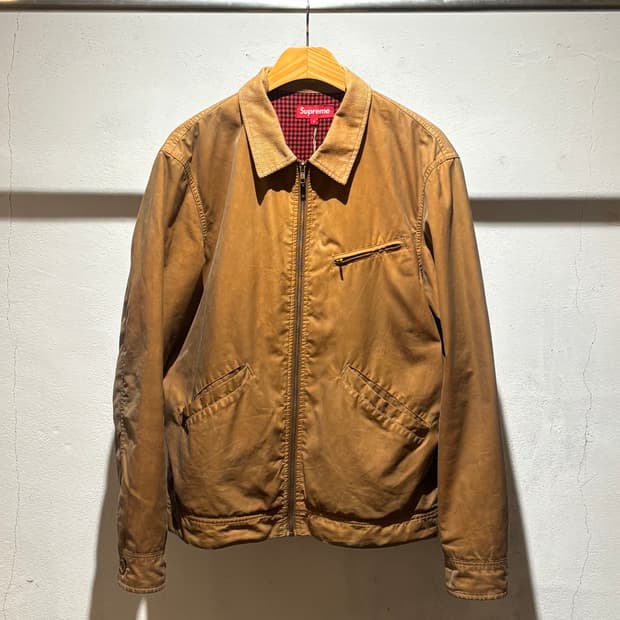 Supreme X British  wax Jacket