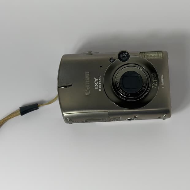 Canon ixy 캐논 익시 2000 IS (익서스 960 IS) 티타늄