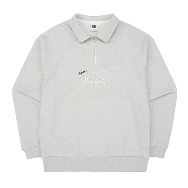 코닥 그레이 아노락 하프집업 맨투맨 XL사이즈