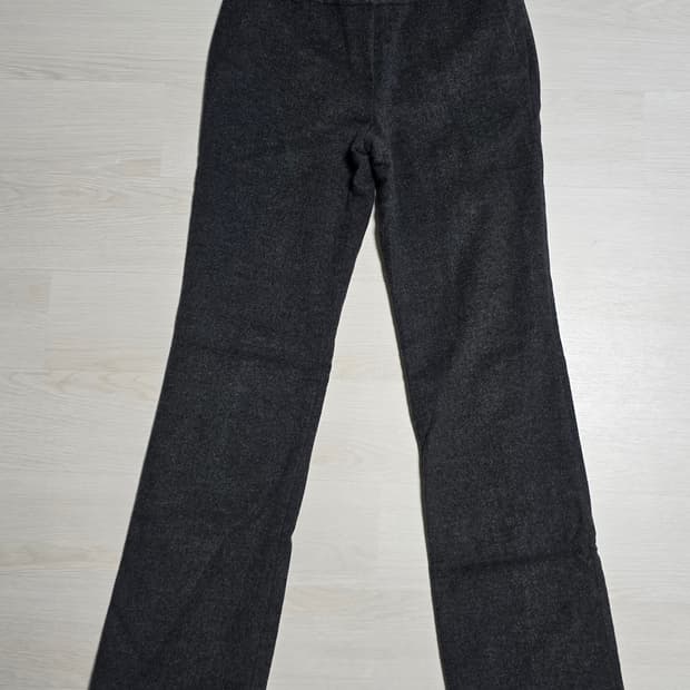 쉬즈미스 울100 두툼 다크그레이 울팬츠