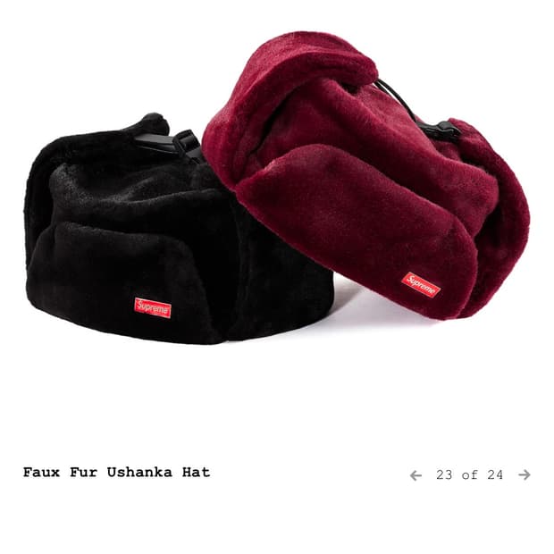 슈프림 우샨카 초판 fw19(M,L)