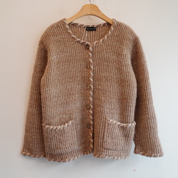 Japan brand 울 가디건