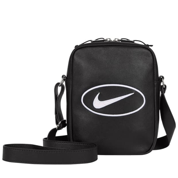 슈프림 나이키레더 숄더 백